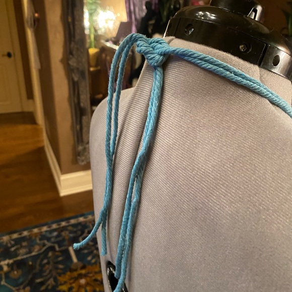 Chunky Handmade Macrame Accessory - Picture 4 of 4